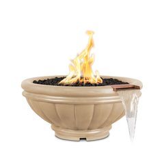 The Outdoor Plus ROMA CONCRETE – FIRE & WATER BOWL - OPT-ROMFW