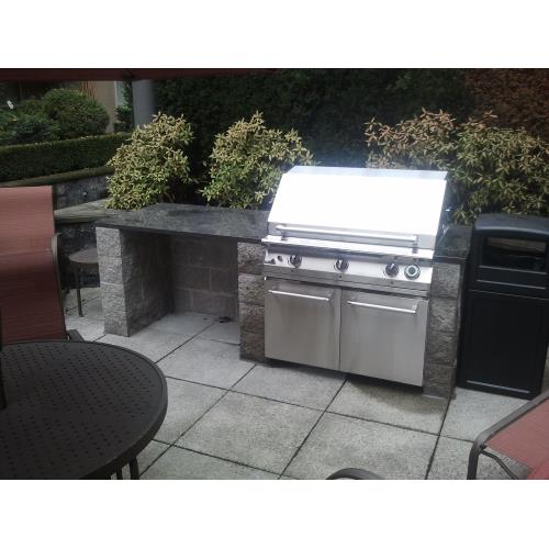 PGS Grills - Legacy - 39 Inch Pacifica Commercial Grill Head with 1 Hour Gas Timer - S36T
