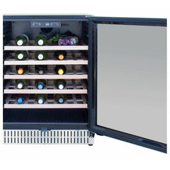 Summerset 24" 5.3c Deluxe Outdoor Rated Wine Cooler - SSRFR-24W