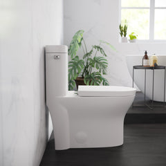 Swiss Madison Monaco One-Piece Elongated Toilet Side Flush 1.28 gpf - SM-1T109