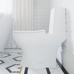 Swiss Madison Ivy One-Piece Elongated Toilet Vortex™ Dual-Flush 1.1/1.6 gpf - SM-1T1
