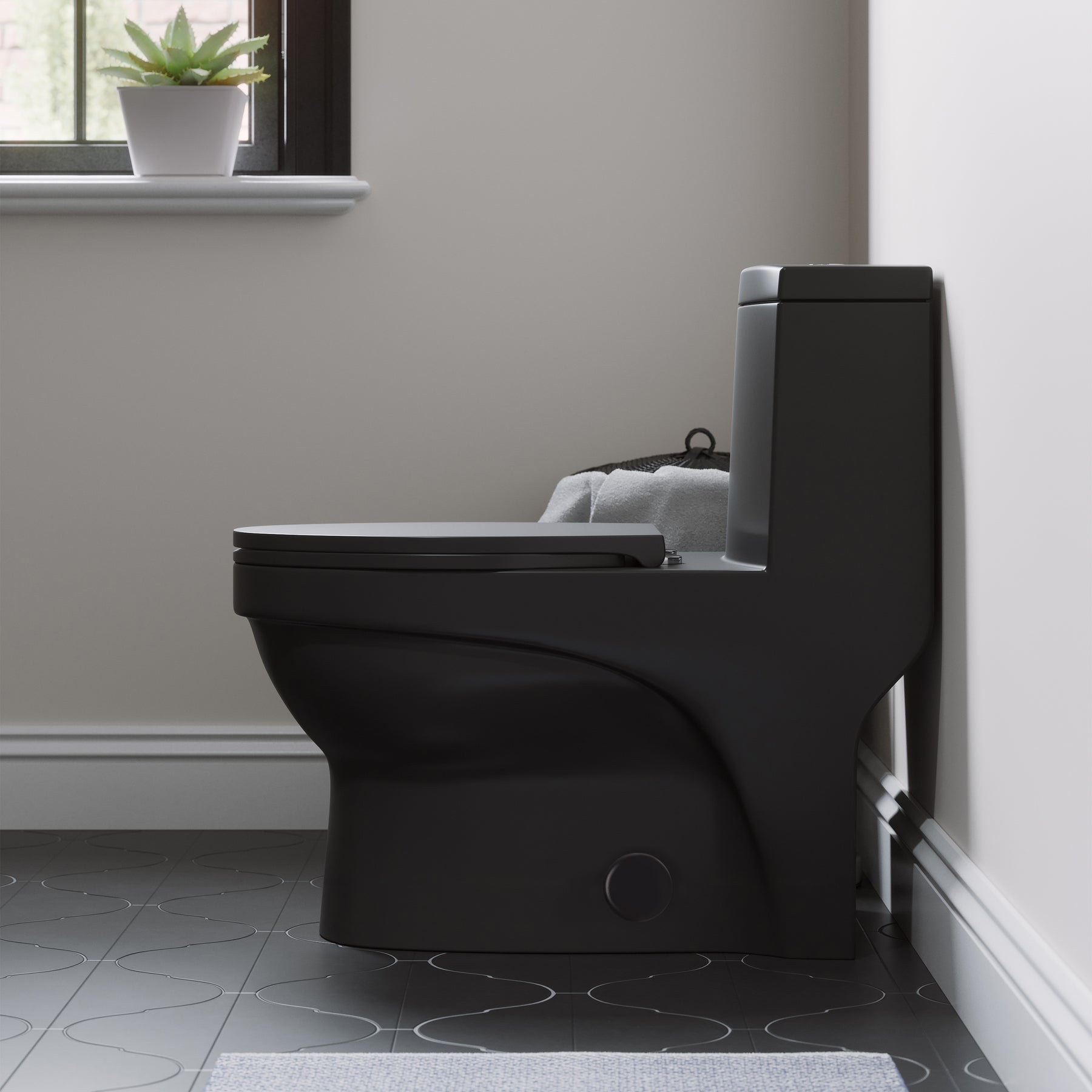 Swiss Madison Virage One-Piece Elongated Toilet Vortex™ Dual-Flush 1.1/1.6 gpf - SM-1T118