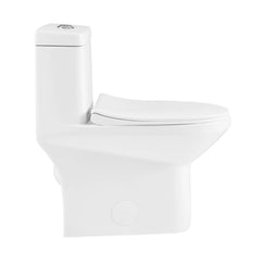 Swiss Madison Pierre One-Piece Elongated Toilet Vortex Dual-Flush 1.1/1.6 gpf - SM-1T130