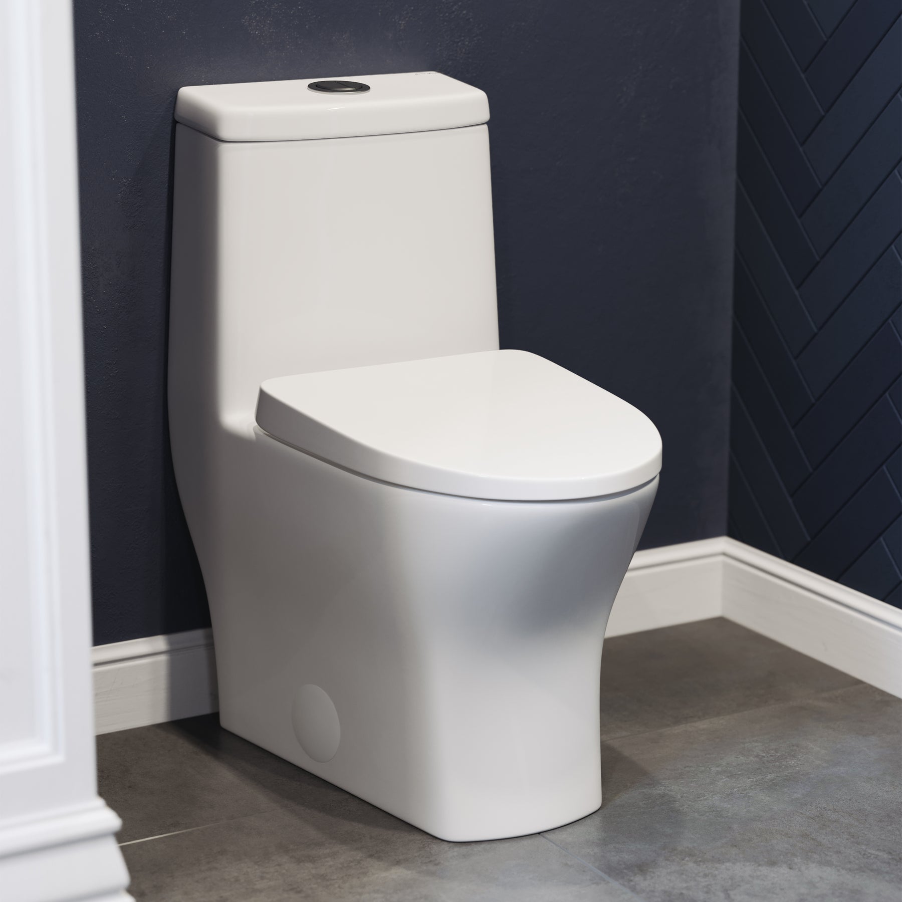 Swiss Madison Sublime II One-Piece Round Toilet Dual-Flush 1.1/1.6 gpf - SM-1T257