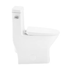 Swiss  Madison Sublime II One-Piece Round Toilet Side Flush 1.28 GPF - SM-1T260