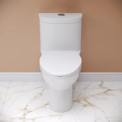 Swiss Madison Sublime One Piece Elongated Toilet with Touchless Retrofit Dual Flush 1.1/1.6 gpf ﻿- SM-1TK205