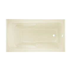 Swiss Madison Voltaire 54" X 30" Right-Hand Drain Alcove Bathtub with Apron in Bisque - SM-AB550BQ