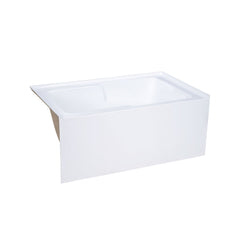 Swiss Madison Voltaire 54" X 30" Right-Hand Drain Alcove Bathtub with Apron - SM-AB550