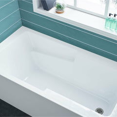 Swiss Madison Voltaire 54" X 30" Right-Hand Drain Alcove Bathtub with Apron - SM-AB550