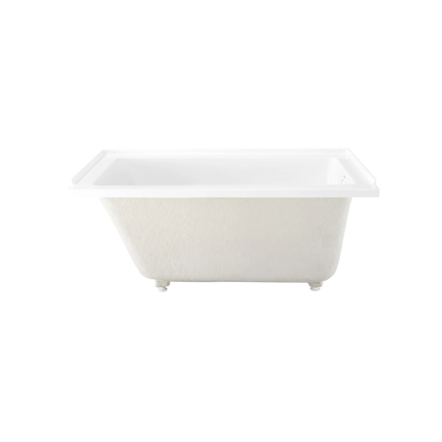 Swiss Madison Voltaire 54 in x 30 in Acrylic Glossy White, Alcove, Integral Right-Hand Drain, Bathtub - SM-AB563