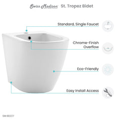 Swiss Madison St. Tropez Bidet - SM-BD227