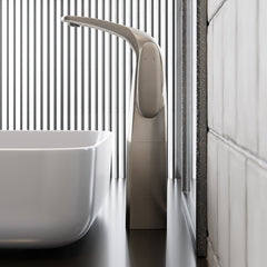 Swiss Madison Château Single Hole, Single-Handle, High Arc Bathroom Faucet - SM-BF01