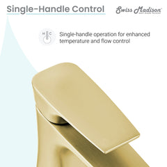Swiss Madison Monaco Single Hole, Single-Handle, Bathroom Faucet  - SM-BF20