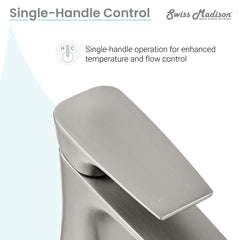 Swiss Madison Monaco Single Hole, Single-Handle, Bathroom Faucet  SM-BF20