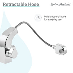 Swiss Madison Virage 7 Single-Handle, Bathroom Faucet in Chrome - SM-BF70C