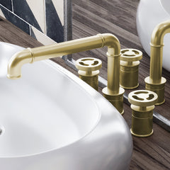 Swiss Madison Avallon Widespread, Double Handle, Bathroom Faucet SM-BF8