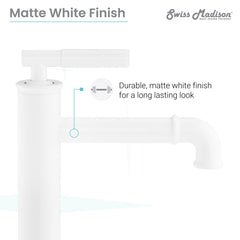 Swiss Madison Avallon Single Hole, Single-Handle Sleek, High Arc Bathroom Faucet  SM-BF91