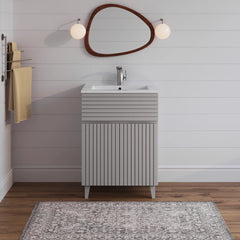 Swiss Madison Bernay 24" Bathroom Vanity in Shell - SM-BV271SH