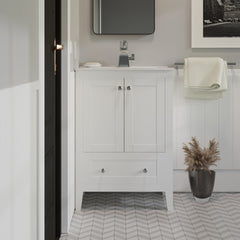 Swiss Madison Cannes 24" Bathroom Vanity in White - SM-BV412