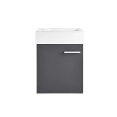 Swiss Madison Colmer 18" Wall-Mounted Bathroom Vanity in White - SM-BV61