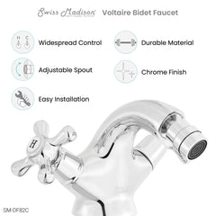 Swiss Madison Voltaire Bidet Faucet - SM-DF82C