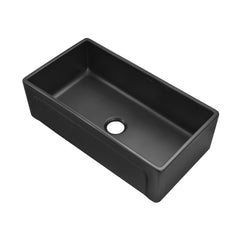 Swiss Madison Lyon 33 x 18 Fireclay, Single Basin, Farmhouse Kitchen Sink - SM-KS25