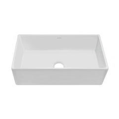 Swiss Madison Lyon 33 x 18 Fireclay, Single Basin, Farmhouse Kitchen Sink - SM-KS25