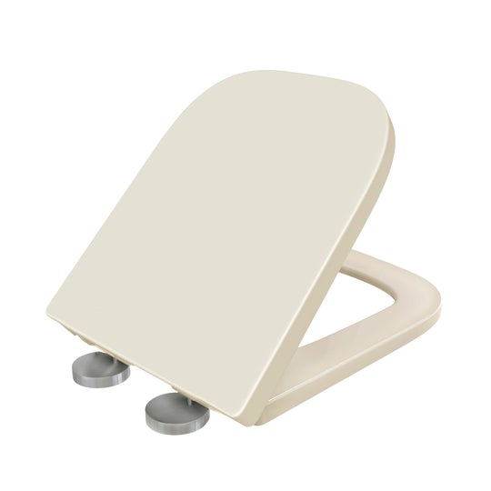 Swiss Madison Concorde Quick Release Toilet Seat in Bisque - SM-QRS06BQ