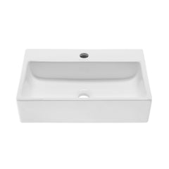 Swiss Madison Claire 20" Rectangle Ceramic Vessel Sink - SM-VS203