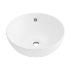 Swiss Sublime 17" Round Vessel Bathroom Sink - SM-VS212