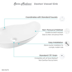 Swiss Madison Daxton Vessel Sink - SM-VS279