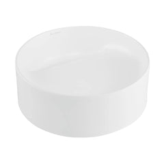 Swiss Madison Beau 16.5” Round Vessel Bathroom Sink in Matte White - SM-VS301MW