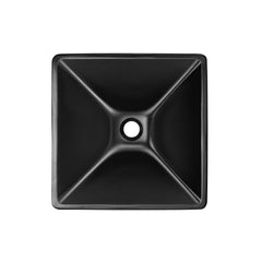 Swiss Madison Claire 15.5" Glass Vessel Sink in Black - SM-VS310