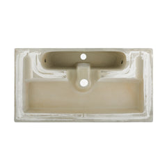 Swiss Madison Voltaire 32" Wide Rectangle Vessel Sink in White Marble - SM-VSM292W1