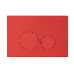Swiss Madison Wall Mount Actuator Flush Push Button Plate with Round Buttons  - SM-WC001