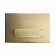 Swiss Madison Wall Mount Dual Flush Actuator Plate with Rectangle Push Buttons  - SM-WC003
