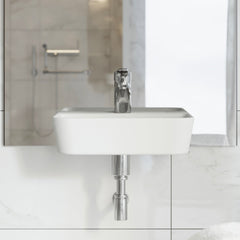 Swiss Madison St. Tropez 17.5" Rectangle Wall-Mount Bathroom Sink - SM-WS320