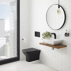 Swiss Madison Carré Wall-Hung Elongated Toilet Bowl - SM-WT455