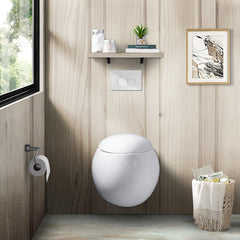 Swiss Madison Plaisir Wall-Hung Elongated Toilet Bowl - SM-WT660