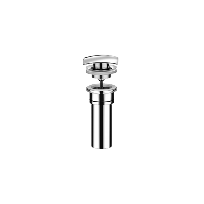 LaToscana 2 1/2" Push Down Pop Up Drain With Square Top - SQ-945