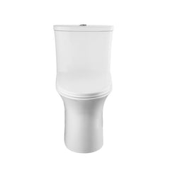 Altair Ibiza 1.6/1.1 GPF Dual Flush Elongated One-Piece Toilet in White - T328
