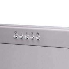 Thor Kitchen 36 Inch Professional Range Hood, 16.5 Inches Tall in Stainless Steel - TRH3605