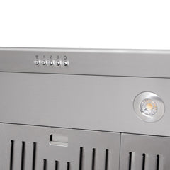 Thor Kitchen 36 Inch Professional Range Hood, 16.5 Inches Tall in Stainless Steel - TRH3605