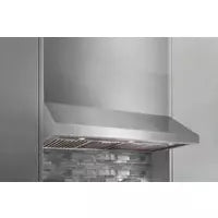 Thor Kitchen Package - 48 In. Propane Gas Burner, Electric Oven Range, Range Hood, Refrigerator, Microwave Drawer, Wine Cooler