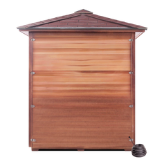 Enlighten MoonLight 4 Peak Outdoor Dry Traditional Sauna - T-16378