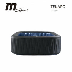MSPA Tekapo Bubble Hot Tub - 6 Person Inflatable Bubble Spa - D-TE06