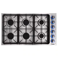 Thor Kitchen Appliance Package - 30 in. Wall Oven, 36 In. Drop-in Cooktop, Range Hood