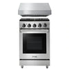 Image of Thor Kitchen Package - 24 in. Professional Electric Range, Range Hood