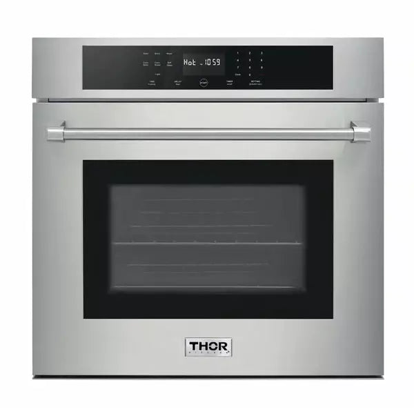Thor Kitchen Appliance Package - 30 in. Wall Oven, Drop-in Cooktop, Range Hood
