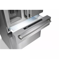 Thor Kitchen Package - 48 in. Propane Gas Range, Range Hood, Dishwasher, Refrigerator with Water and Ice Dispenser